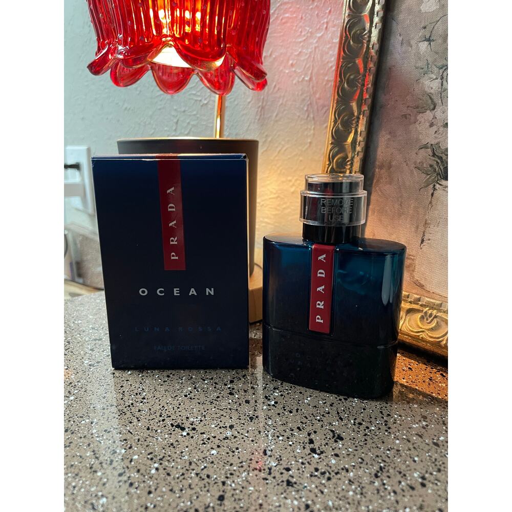 Empty Bottle Prada Luna Rossa Ocean Eau De Toilette